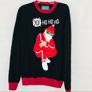 Ugly Christmas Sweater Yo Ho Ho Ho Sz L